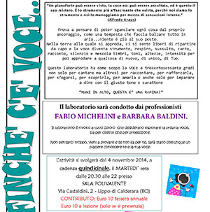 Finchè c'è voce...